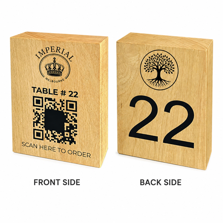 Wood Block Double Sided Print