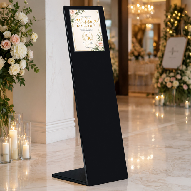 Mod Info Dislay Black - A4 Sign 