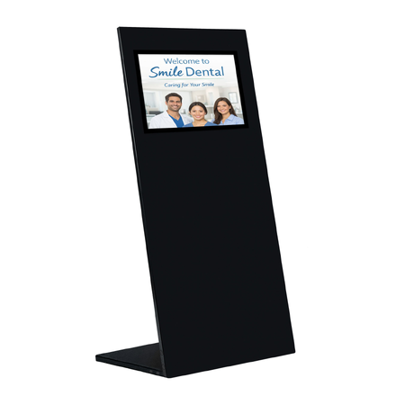 Black Wide Mod Info Stand-  A3
