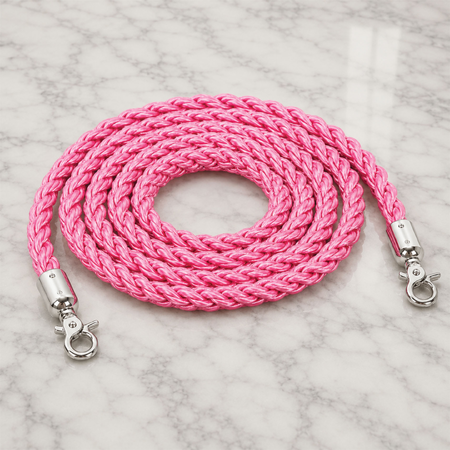 Pink Cord for Rope Queue Barrier Poles