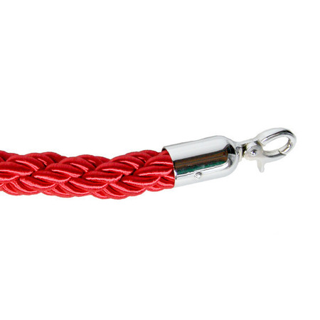 Red Cord for Rope Queue Barrier Poles