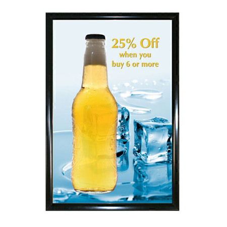 A0 Black Deep Snap Frame