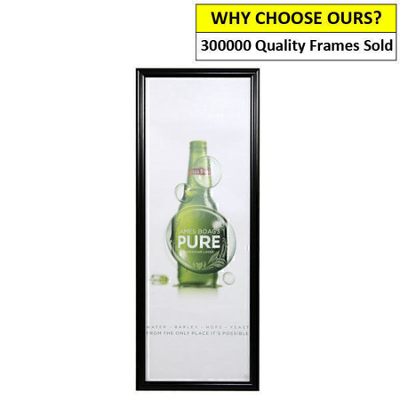 Half A1 Black Snap Frame