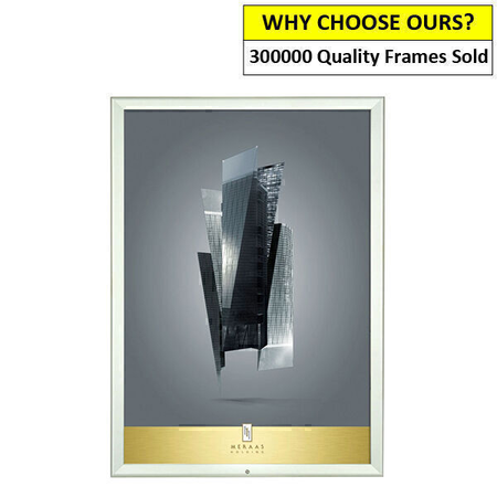 A4 Lockable Snap Frame