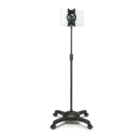 Universal Tablet Stand: Adjustable with Wheels 