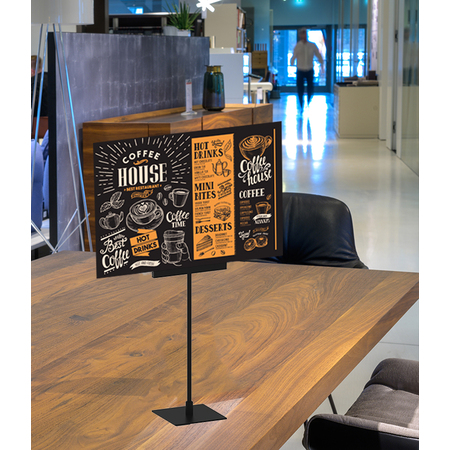 Table Top/Counter POS Stand Vertical A3 Landscape