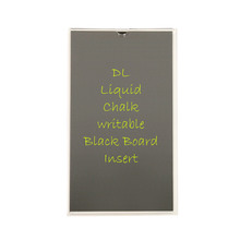 DL Liquid Chalk Black Board Insert