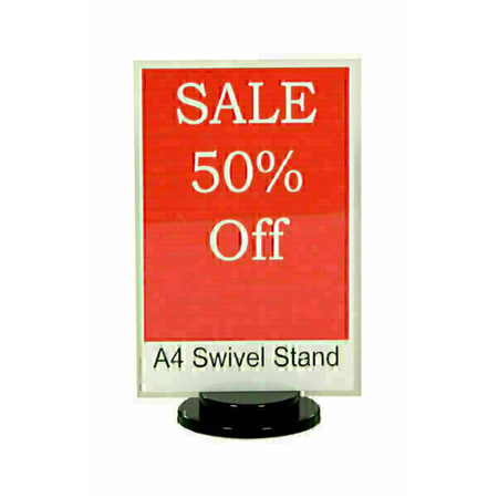 A4 Portrait Swivel Signholder