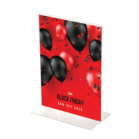 A4 Vertical acrylic sign holder