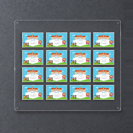 Update Board Clear holds 16A5 Landscape