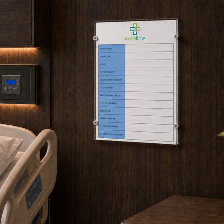 A2 Insert Acrylic Patient Journey Board