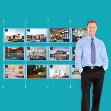 Wall Cable System  4 Column 12 x A4 Landscape