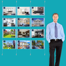 Wall Cable System  3 Column 12 x A4 Landscape