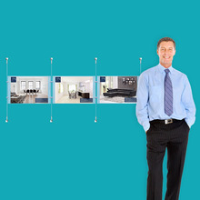 Wall Cable System  3 Column 3 x A4 Landscape