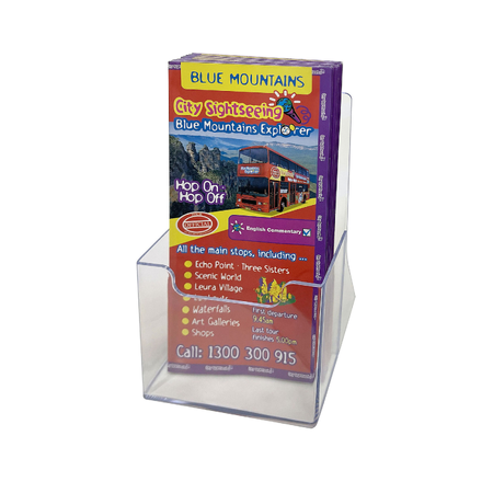DL Brochure Holder Counter Single Tier