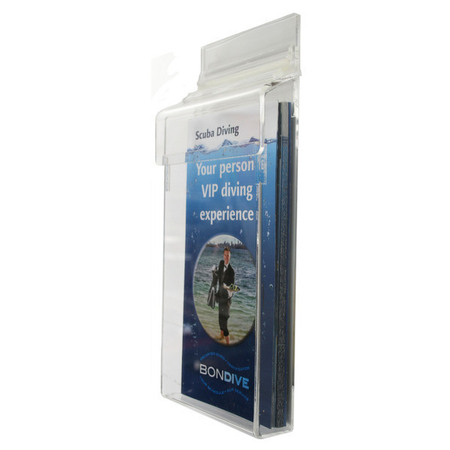 DL Outdoor Hinged Wall Brochure Holder