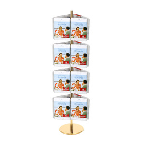 Gold  Carousel Holds 24 A4