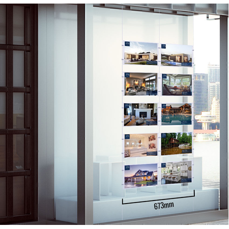 Double Column 10 Pocket A4 Landscape