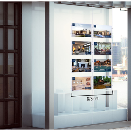 Double Column 8 Pocket A4 Landscape