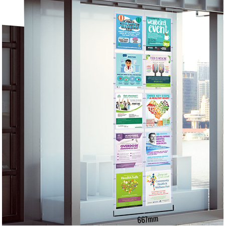 Double Column 10 Pocket A3 Portrait