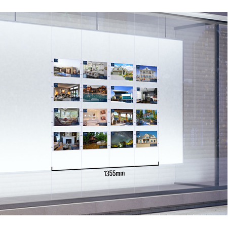 Quad Column 16 Pocket A4 Landscape