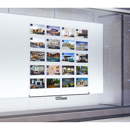 Quad Column 20 Pocket A4 Landscape