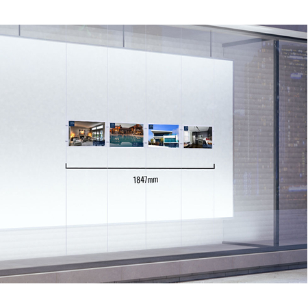 Quad Column 4 Pocket A3 Landscape