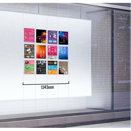 Quad Column 12 Pocket A3 Portrait