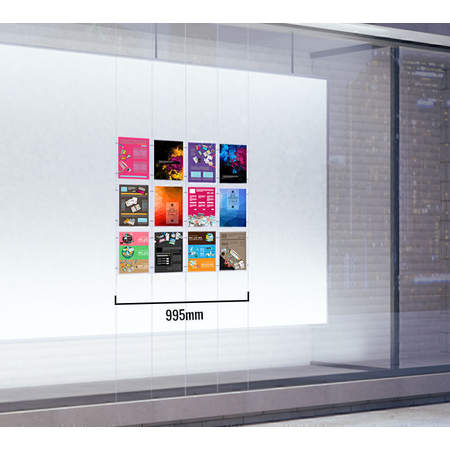 Quad Column 12 Pocket A4 Portrait