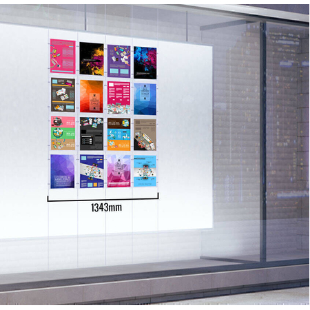 Quad Column 16 Pocket A3 Portrait