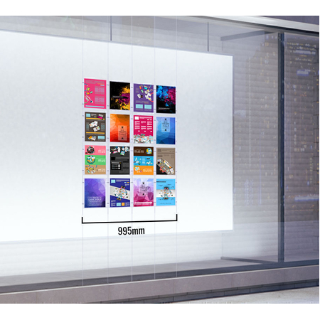 Quad Column 16 Pocket A4 Portrait