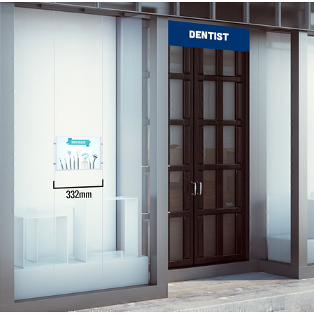 Single Column 1 Pocket A4 Landscape