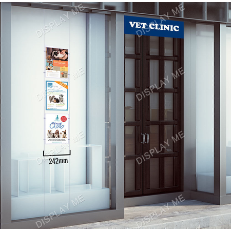 Single Column 3 Pocket A4 Portrait