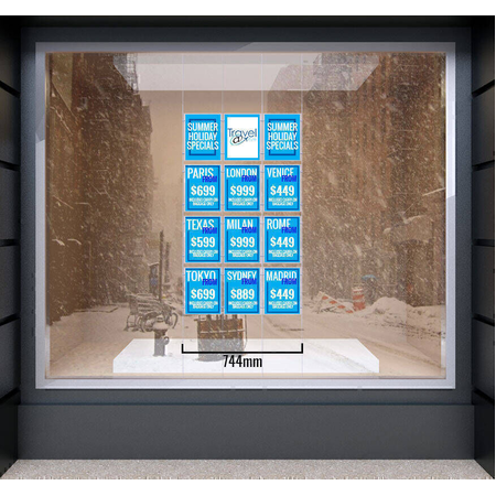 Triple Column 12 Pocket A4 Portrait