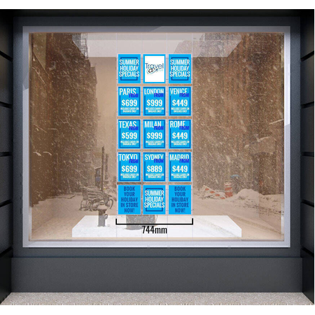 Triple Column 15 Pocket A4 Portrait