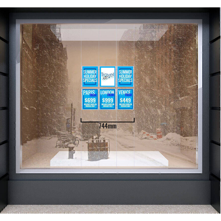 Triple Column 6 Pocket A4 Portrait