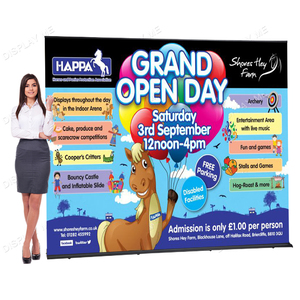 Shopping Center Wide Roll Up Banner 1500mm (w) x 2000mm (h)