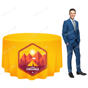 Fabric Round Loose Table Cloth - 1200mm Table Top