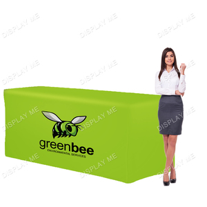 Fabric Rectangle Fitted Table Cloth -  4 Foot covers 4 Sides