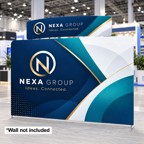 Header for Curved or Straight Wall Double Sided