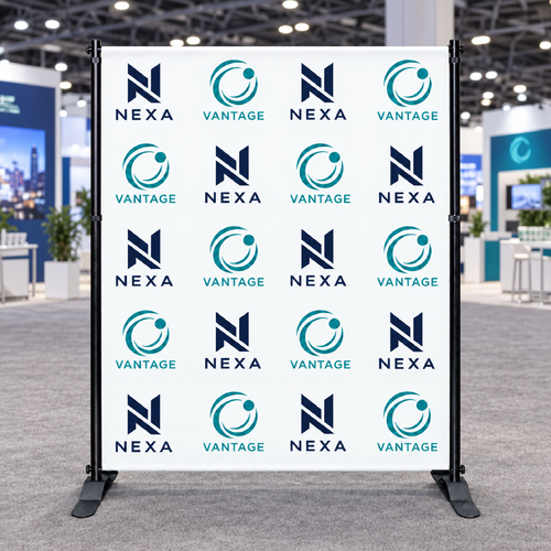 Media Backdrop - Fabric Single Sided W2000 x H2400mm
