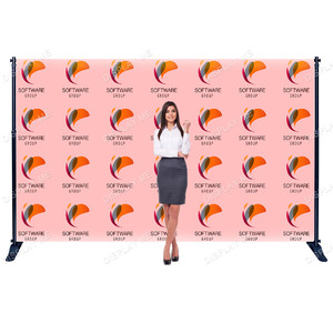 Media Backdrop - Fabric Single Sided W3000 x H2400mm