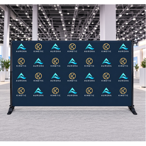 Media Backdrop - Fabric Single Sided W3000 x H2400mm