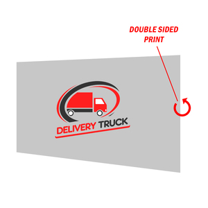 4.5 x 3m Full Colour Double Sided Print Only. Internal and External Print.
