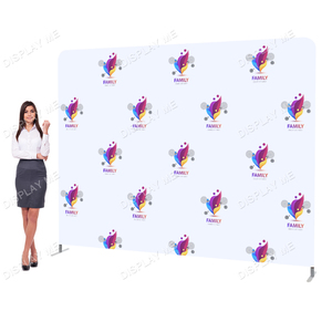 Media Wall - Fabric Single Sided   W2438 x H2280mm