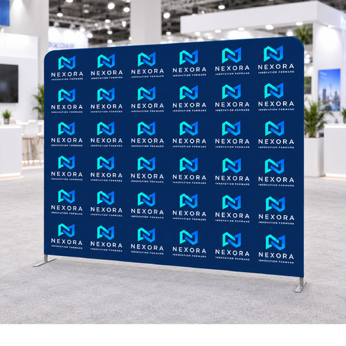 Straight Expo Wall - Fabric Single Sided - W2000 x H2280mm