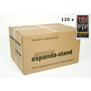 DL Flatback Brochure Holder Expandastand Carton (120)
