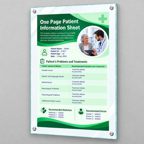 A2 Glassboard Poster Frame with Flush Mounts