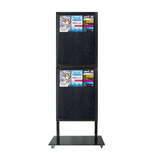 Tall Info Stand - with 2 x Felt Boards