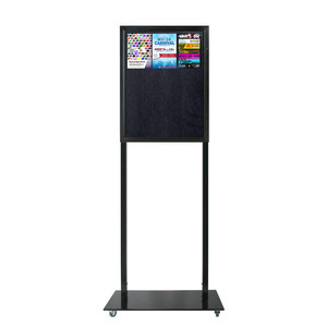 Tall Info Stand - 1 Felt Board - DOUBLE SIDED